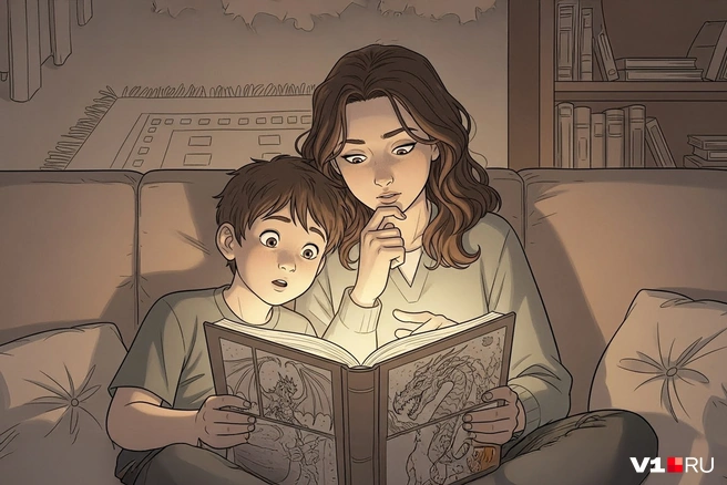Для ребенка красочная книга&nbsp;— целый мир | Источник: Мария Романова