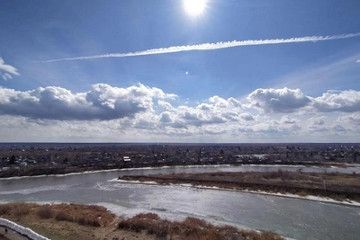 Тобол поднимается, Исеть местами спадает в Зауралье