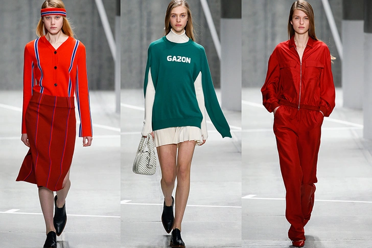 Показ Lacoste, осень-зима 2015/16 | Источник: style.com