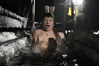 Эмоции петербуржцев в крещенскую ночь