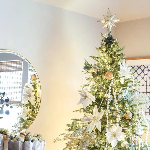 Белая новогодняя елка: 25+ фото и идей