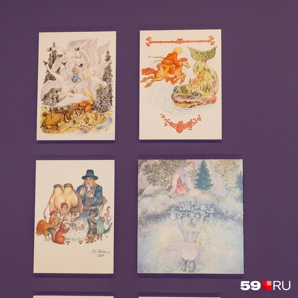 Иллюстрации к разным конфетам | Источник: Василина Любимова / 59.RU