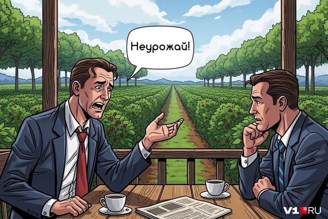 Эксперты считают, что цены на кофе растут из-за неурожая | Источник: Мария Романова