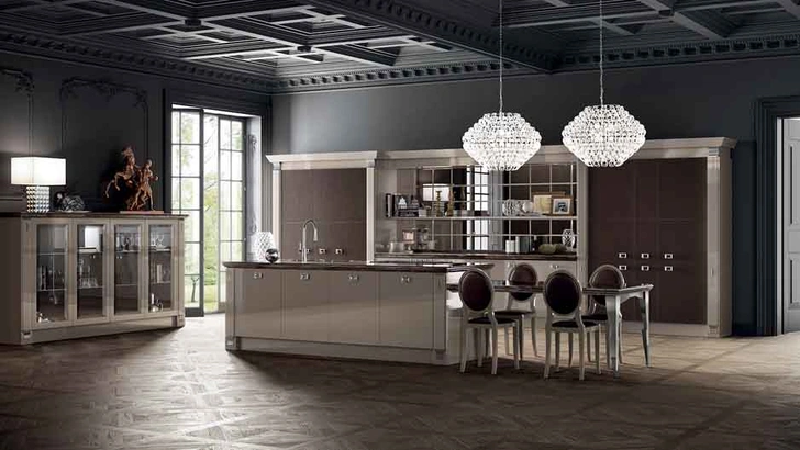 Новая кухня Exclusiva от Scavolini