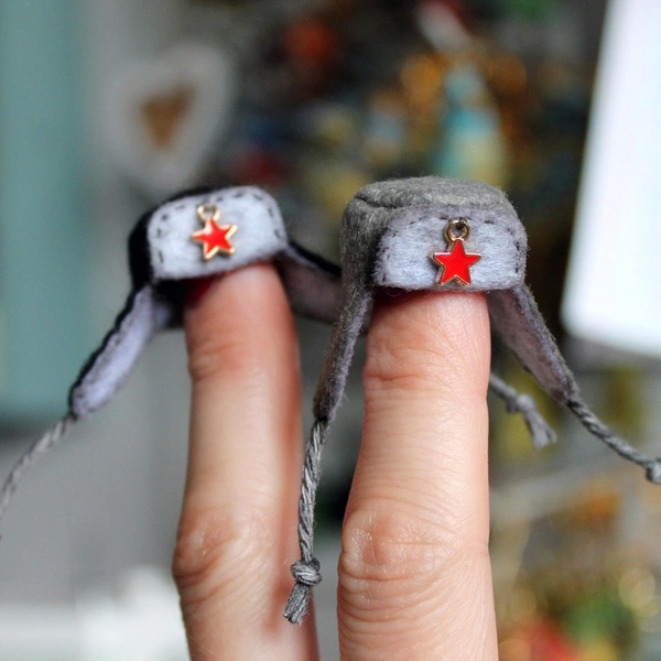 Идеи оформления рождаются в процессе работы над каждой игрушкой | Источник: Анастасия Арефьева