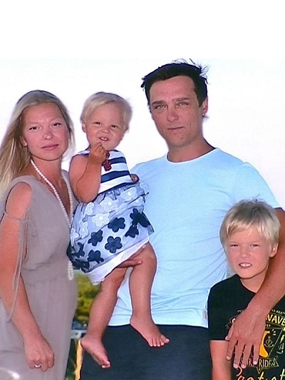 Юрий Шатунов с семьей