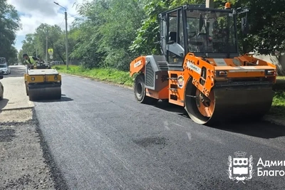 В Благовещенске завершили ямочный ремонт на 8 улицах