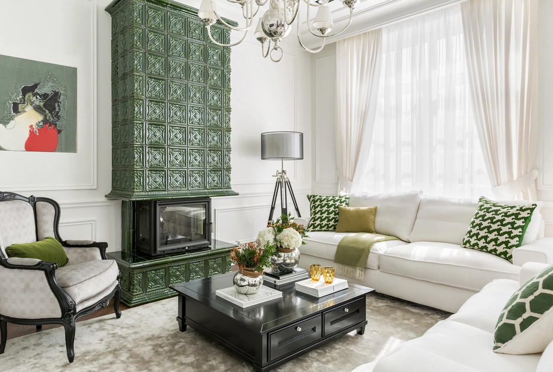 Трехэтажный загородный дом в стиле американская классика (фото 0) | Источник: ОЛЬГА ШАНГИНА