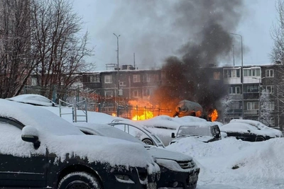Mayor Lebedev announces evacuation in Murmansk over gas holder fire