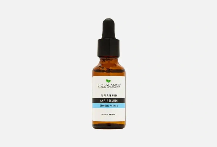  Сыворотка для лица с гликолевой кислотой BIOBALANCE