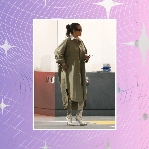 Змеиные сапоги как у Рианны — модное и дерзкое решение на зиму 2025/26 | Источник: theGirl