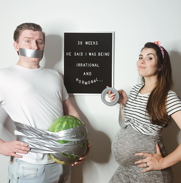 Узнай себя: 9 веселых картинок о беременности