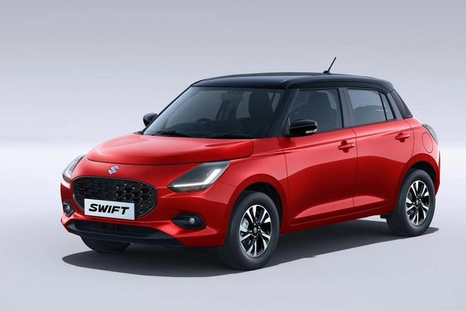 Maruti/Suzuki Swift стоит в Индии в диапазоне 0,6–1,1&nbsp;млн рублей (по курсу). Двигатель объемом 1,2 литра развивает 82&nbsp;л.&nbsp;с., есть версии на метане | Источник: Suzuki