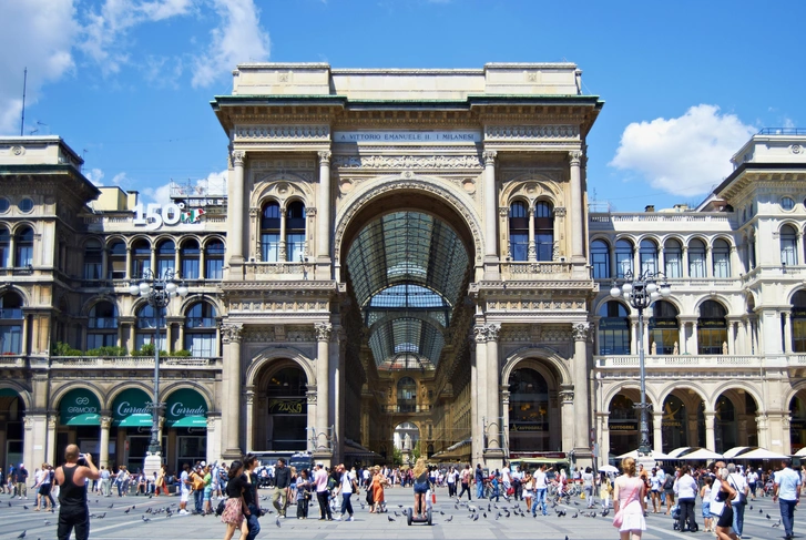 Галерея Виктора Эммануила II, Милан. | Источник: Shutterstock/Fotodom.ru