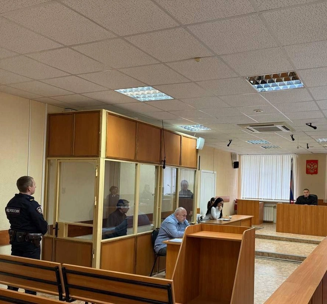 Красновский отрицал обвинения, пытаясь доказать, что схватился за нож для самообороны | Источник: объединенная пресс-служба судов Удмуртии