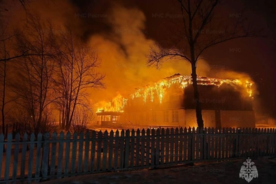 СК проверяет пожар в школе на возможную халатность