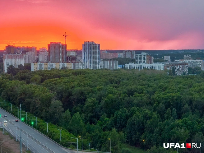 На закате красиво всё | Источник: Булат Салихов / UFA1.RU