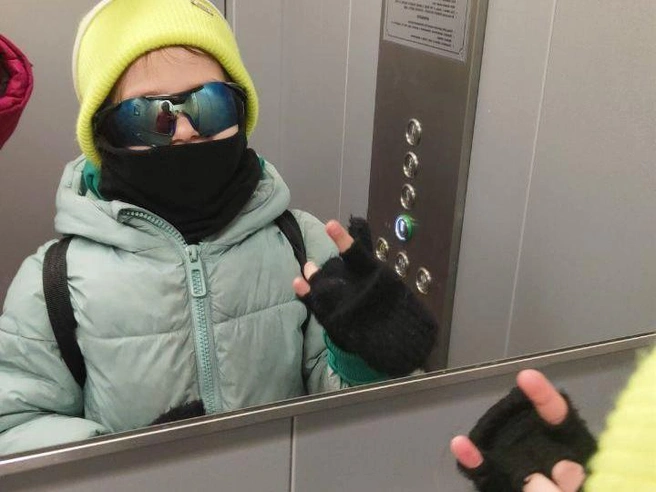В морозную погоду важно выбирать тёплую одежду. | Источник: читательница E1.RU Анастасия