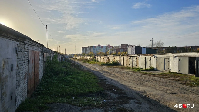 Гаражный кооператив в Западном | Источник: Дарья Никитченко / 45.RU