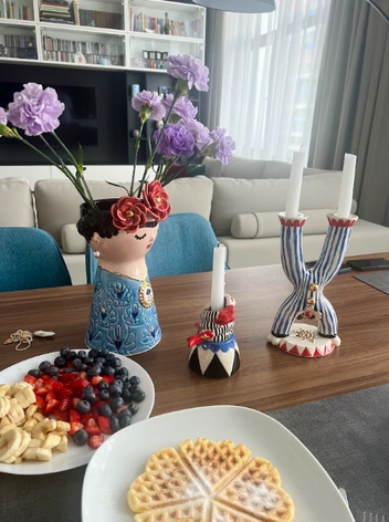 Ее работы попадали на страницы AD Russia, Elle Decoration | Источник: Екатерина Матвеева