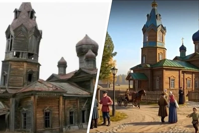Пермячка с помощью ИИ «отреставрировала» старинные храмы