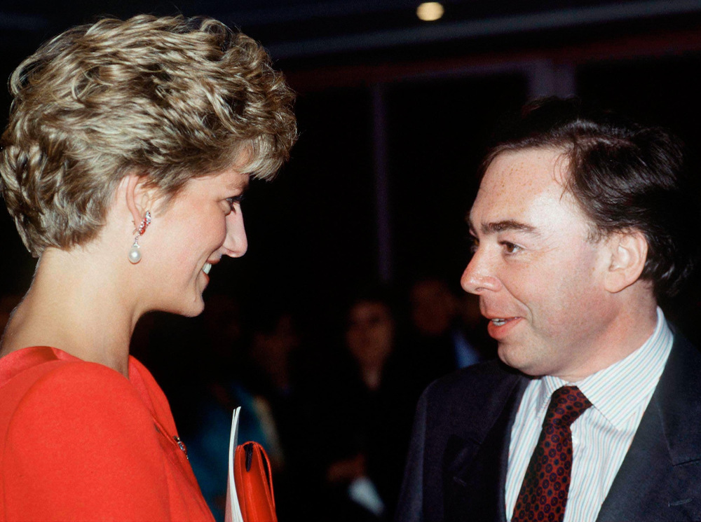 Принцесса Диана и Ллойд Уэббер | marieclaire.ru