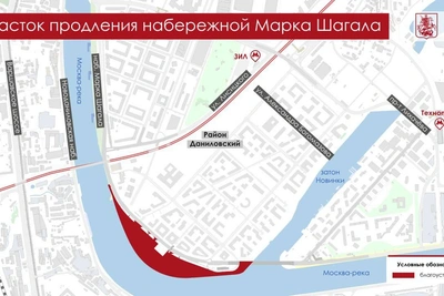 Парк-набережную в Москве построят к 2027 году