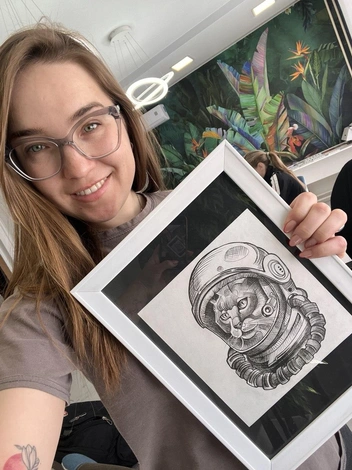 К творчеству девушка тянулась с детства | Источник: Александра Степанова