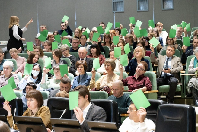 Жители Тюмени приняли активное участие в голосовании | Источник: информационно-аналитический отдел тюменской городской думы