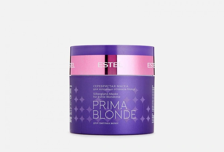 Серебристая маска для холодных оттенков блонд ESTEL Professional PRIMA BLONDE 