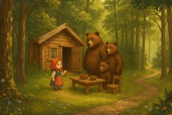 Тест: Кто вы из сказки «Маша и три медведя»?