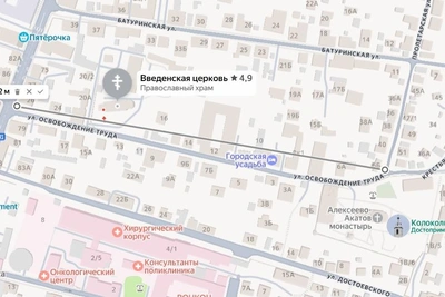 В Пасхальную ночь в Воронеже перекроют улицу