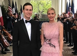 Джаред Кушнер и Иванка Трамп в Вашингтоне, 24 апреля