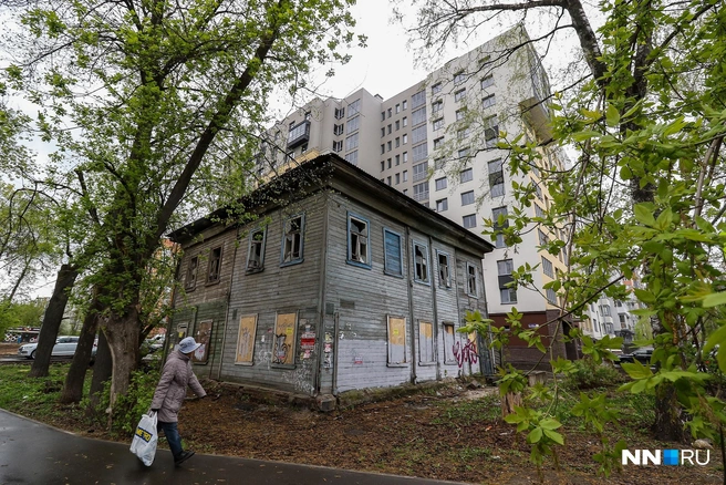 Заброшка около нового дома на Полтавской | Источник: Наталья Бурухина / NN.RU