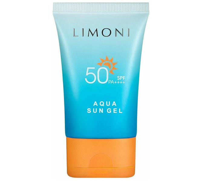 Солнцезащитный крем — гель для лица и тела Limoni SUN CARE SPF 50+ 