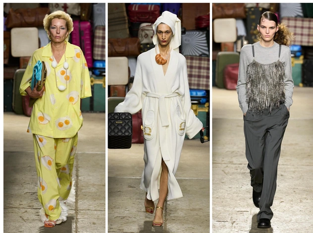 8 модных шуток в коллекции Moschino, resort 2025