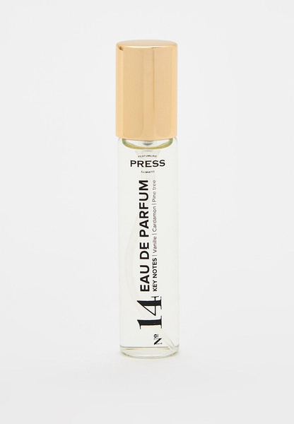 Парфюмерная вода Press Gurwitz Perfumerie, цвет: прозрачный, MP002XU05G5G — купить в интернет-магазине Lamoda
