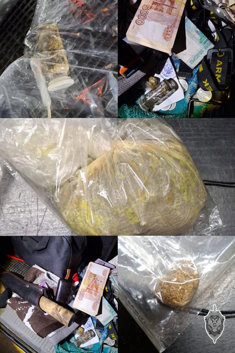 Наркотики и другие улики | Источник: УФСБ по Забайкальскому краю