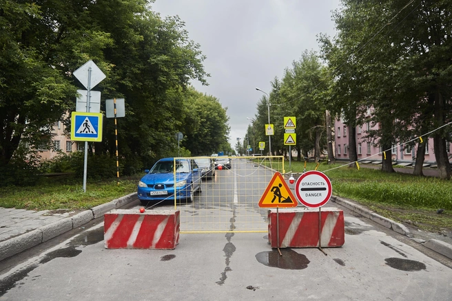Перекрывать улицу будут ночью | Источник: Александр Ощепков / NGS.RU