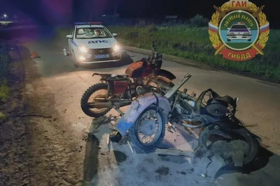 Мотоциклисты попали в больницу после ДТП в Приамурье