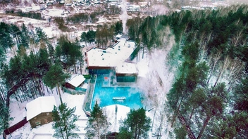 Комплекс с высоты птичьего полета | Источник: Софья Глухих для Баден-Баден термы Уктус / VK.com