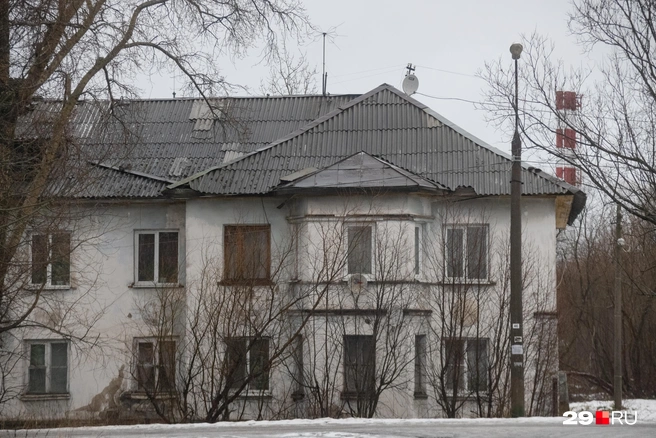 Всего в Архангельске 11 аварийных не деревянных домов | Источник: Иван Митюшёв