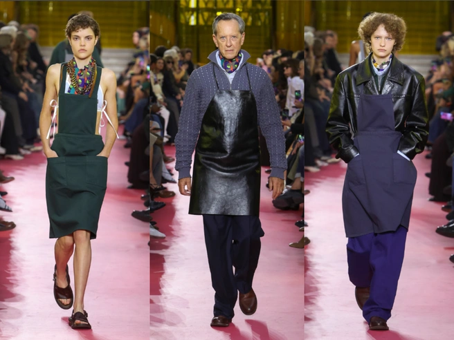 Решились бы на такой модный эксперимент? | Источник: miumiu.com
