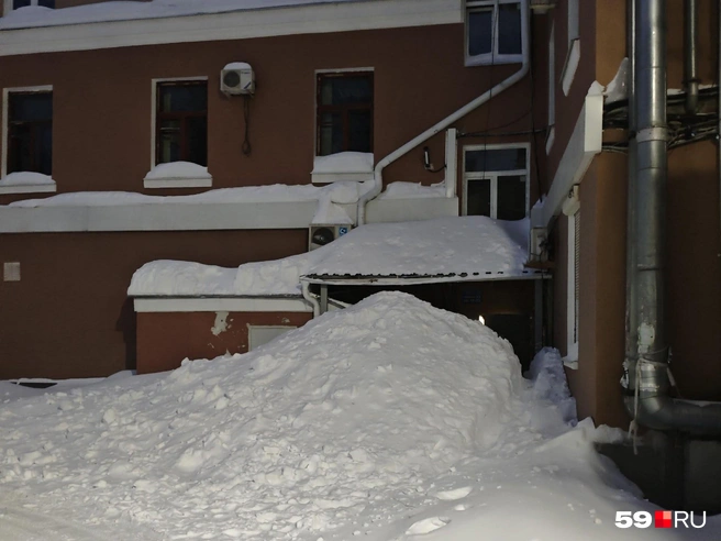 Это фото сделали пермяки сегодня в 08:00 | Источник: читатель 59.RU