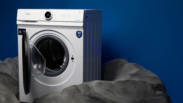 Бренд Midea представил новую серию стиральных машин Lunar