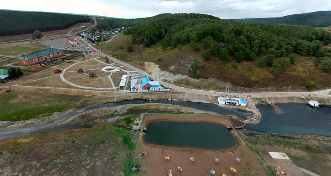 Так выглядит село Курорта в Гафурийском районе | Источник: Google Maps