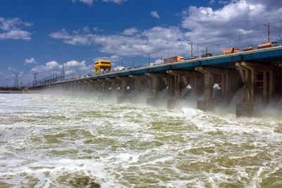Половодье в Астраханской области: увеличены сбросы воды