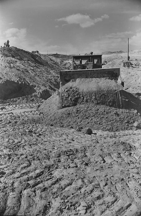 Строительство Мамаева кургана, 1959 год | Источник: Степан Курунин