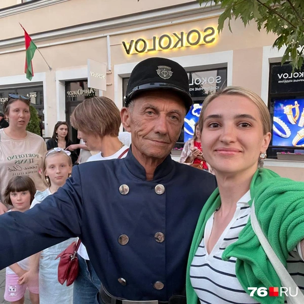 С фонарщиком можно сделать фотографию | Источник: Валентина