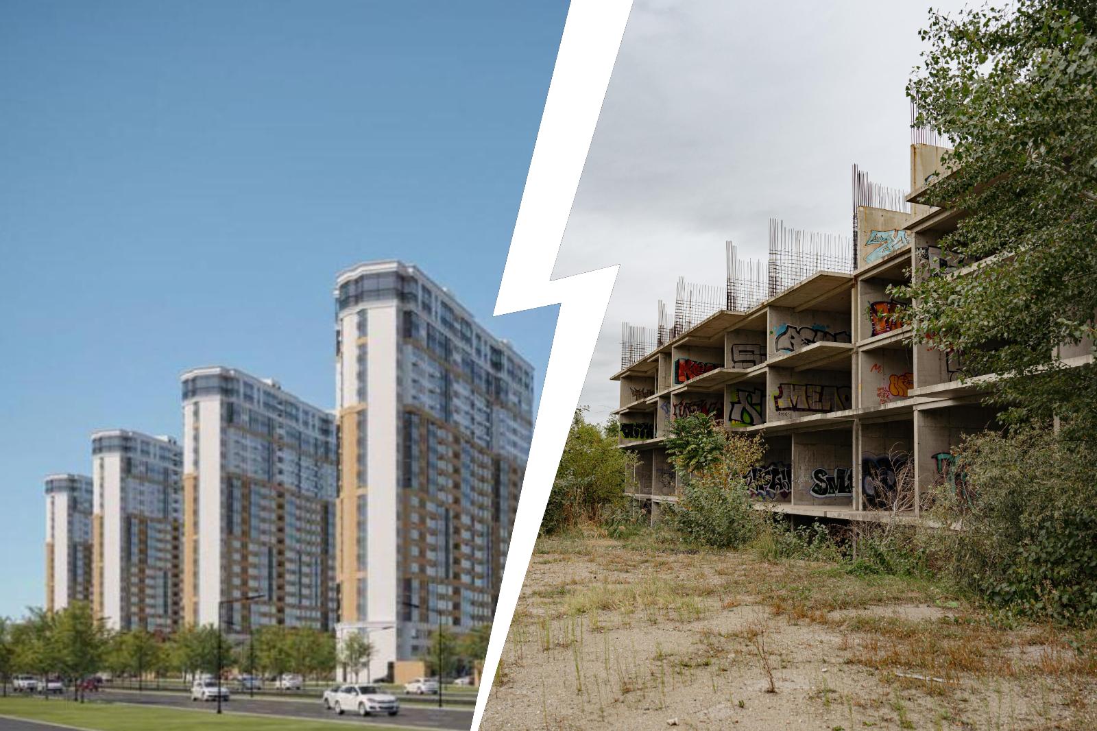 «Огни города» так и не зажглись. Как недостроенный ЖК в центре Краснодара стал никому не нужной заброшкой